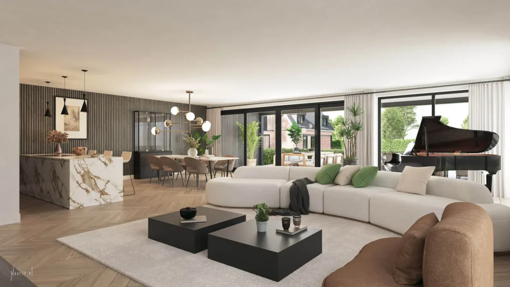 Interieurimpressie van Villa Onyx